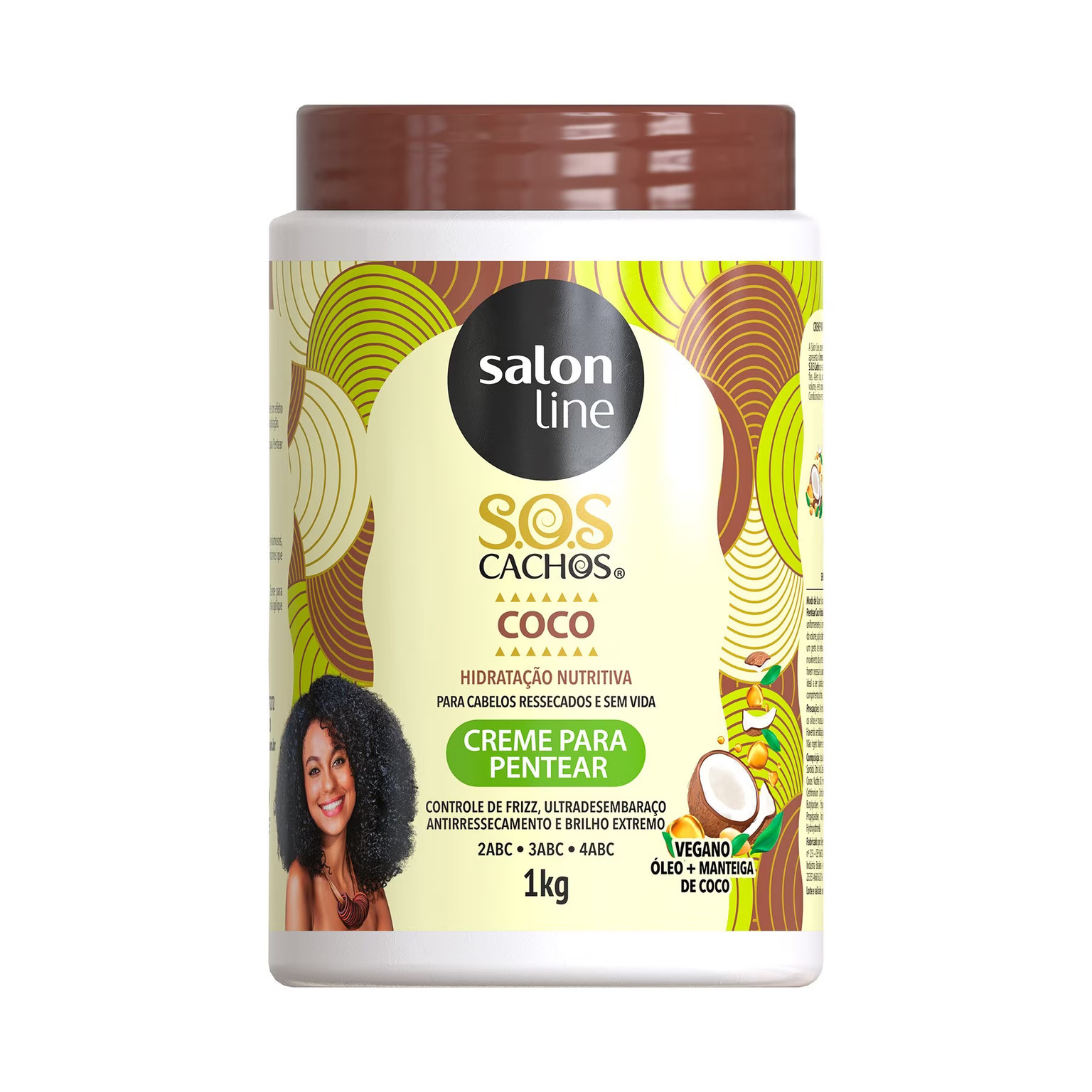 CREME PENTEAR SALON LINE COCO TRATAMENTO PROFUNDO 1KG