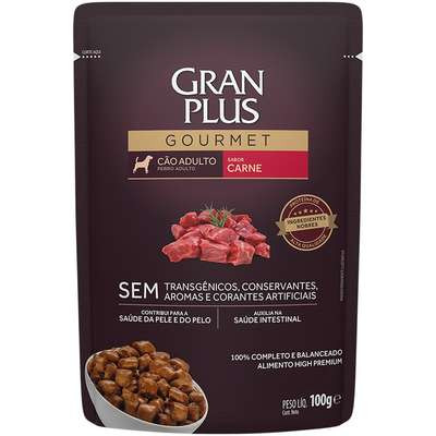 Sachê GranPlus Carne 100g
