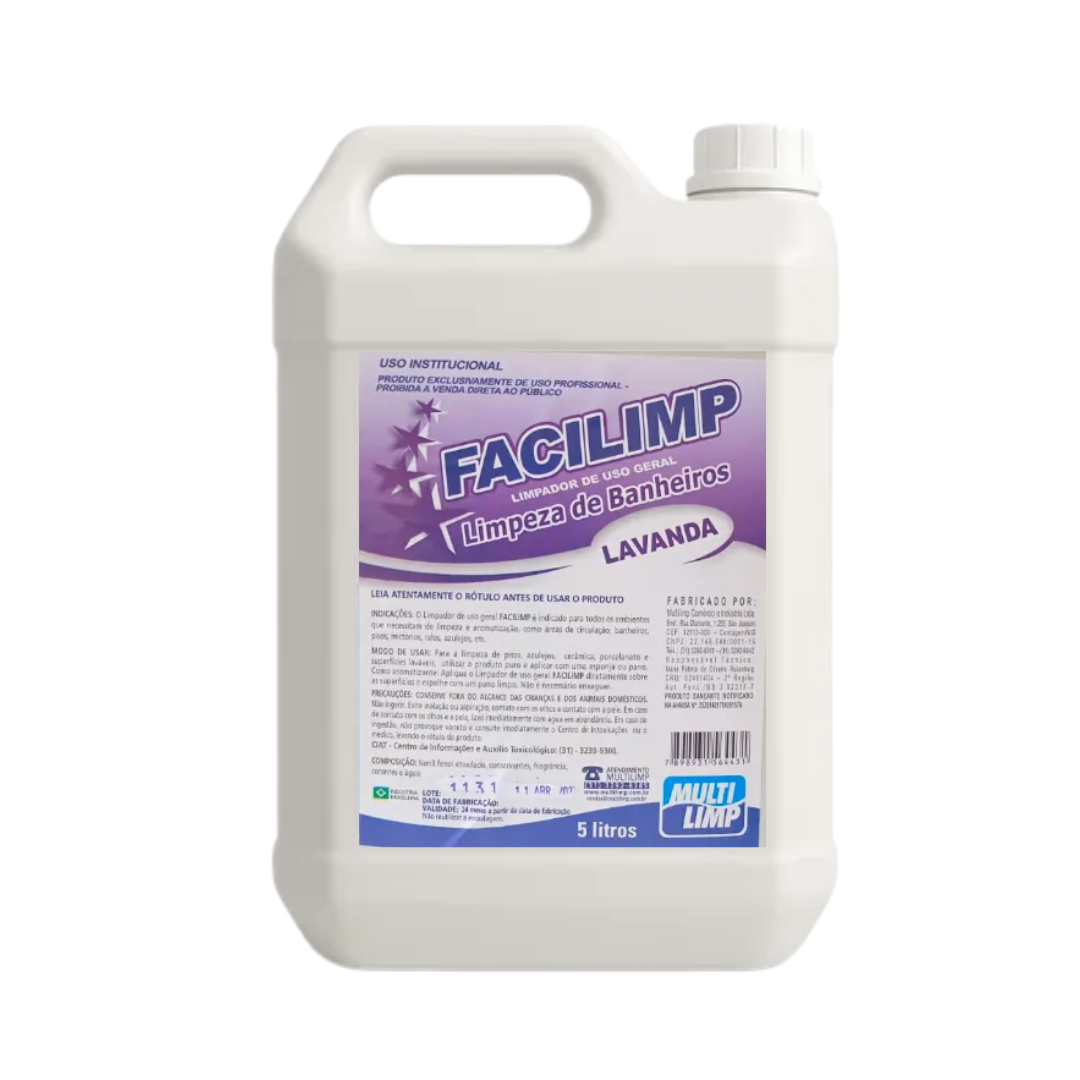 FACILIMP LIMPADOR PERF 5L LAVANDA