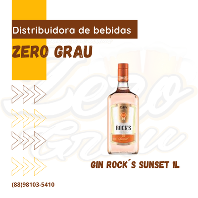 ROCKS GIN SUNSET 1000ML