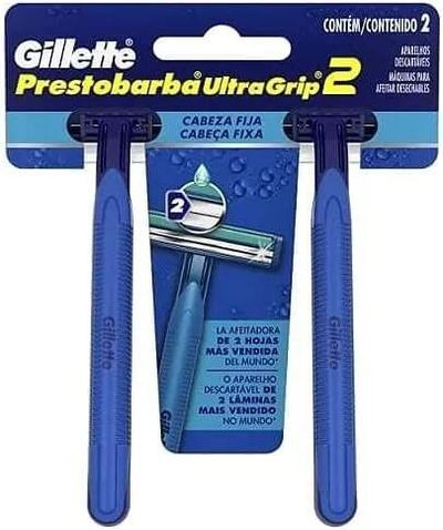 Aparelho Prestobarba Ultragrip Fixo Gillete 2un