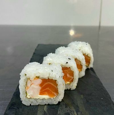Uramaki Phila Ebi (5 Peças)