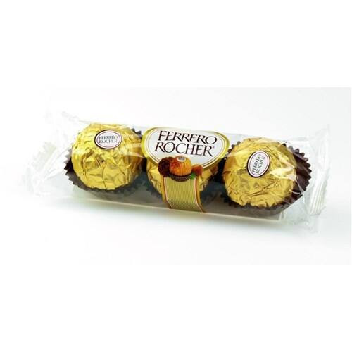 Bombom Ferrero Rocher 3 Unidades