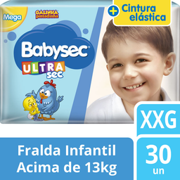 FRALDA BABYSEC ULTRA PROTECT MEGA XXG