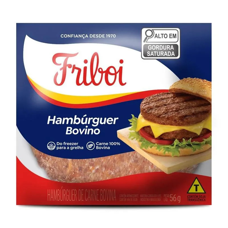 HAMBURGUER MFB FRIBOI 56G