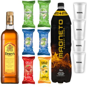 COMBO WHISKY DRURY´S + ENERG. MAGNETO