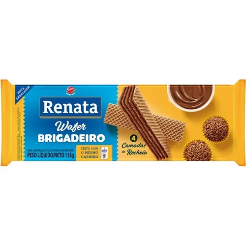 WAFER RENATA BRIGADEIRO 115G