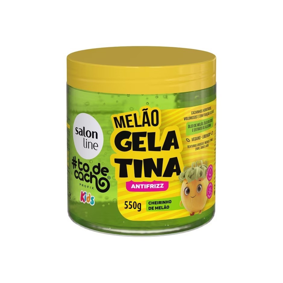Gelatina Salon Line - Melão 550g