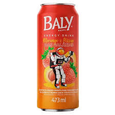 Energético Baly morango e pêssego 473ml