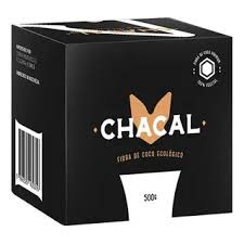 CX CARVÃO CHACAL 500G