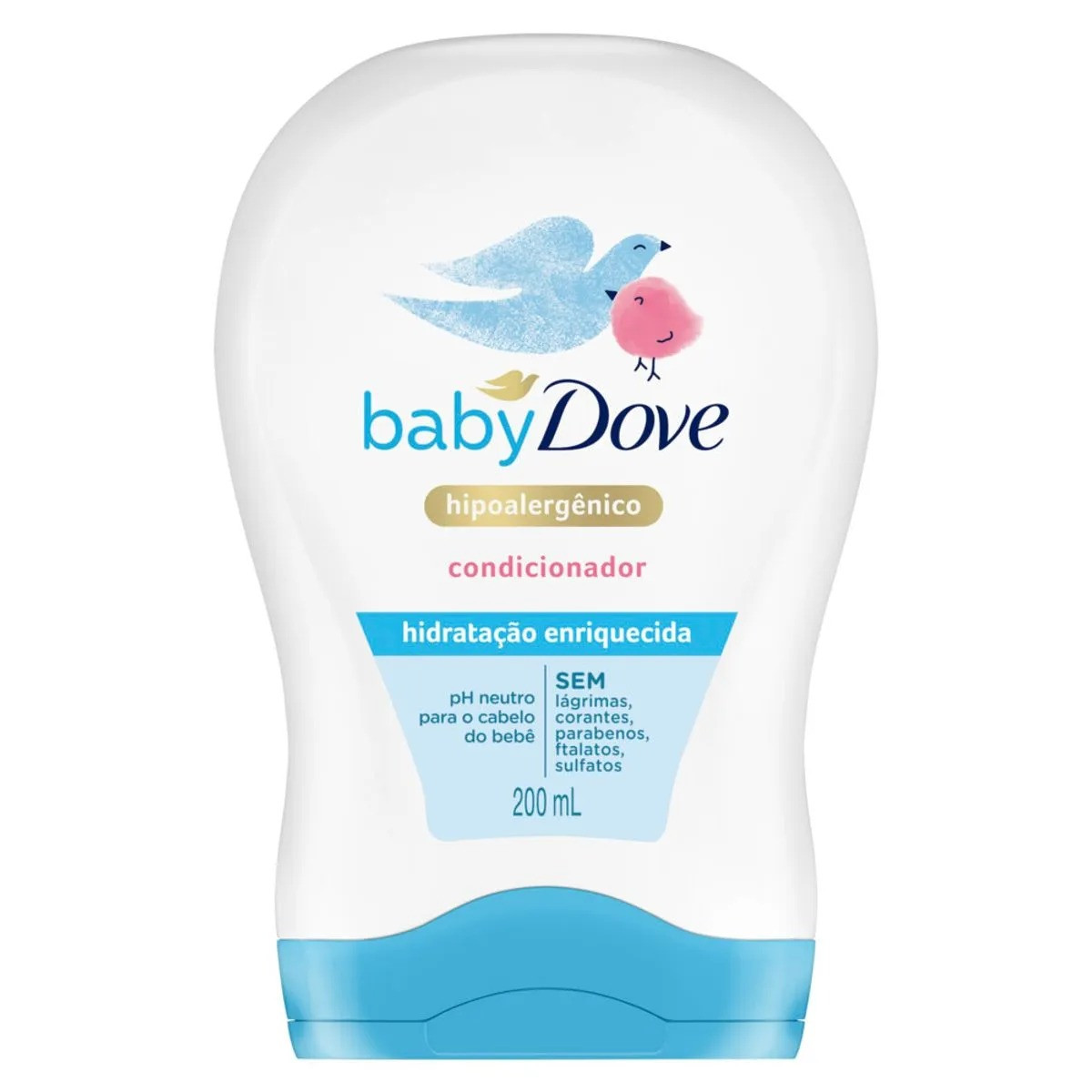 Condicionador BabyDove 200 ml - Hidratação 