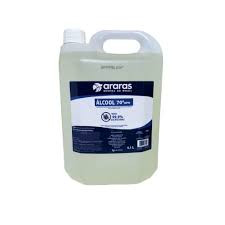 ALCOOL LIQUIDO ARARAS 70% HOSPITALAR 5LT