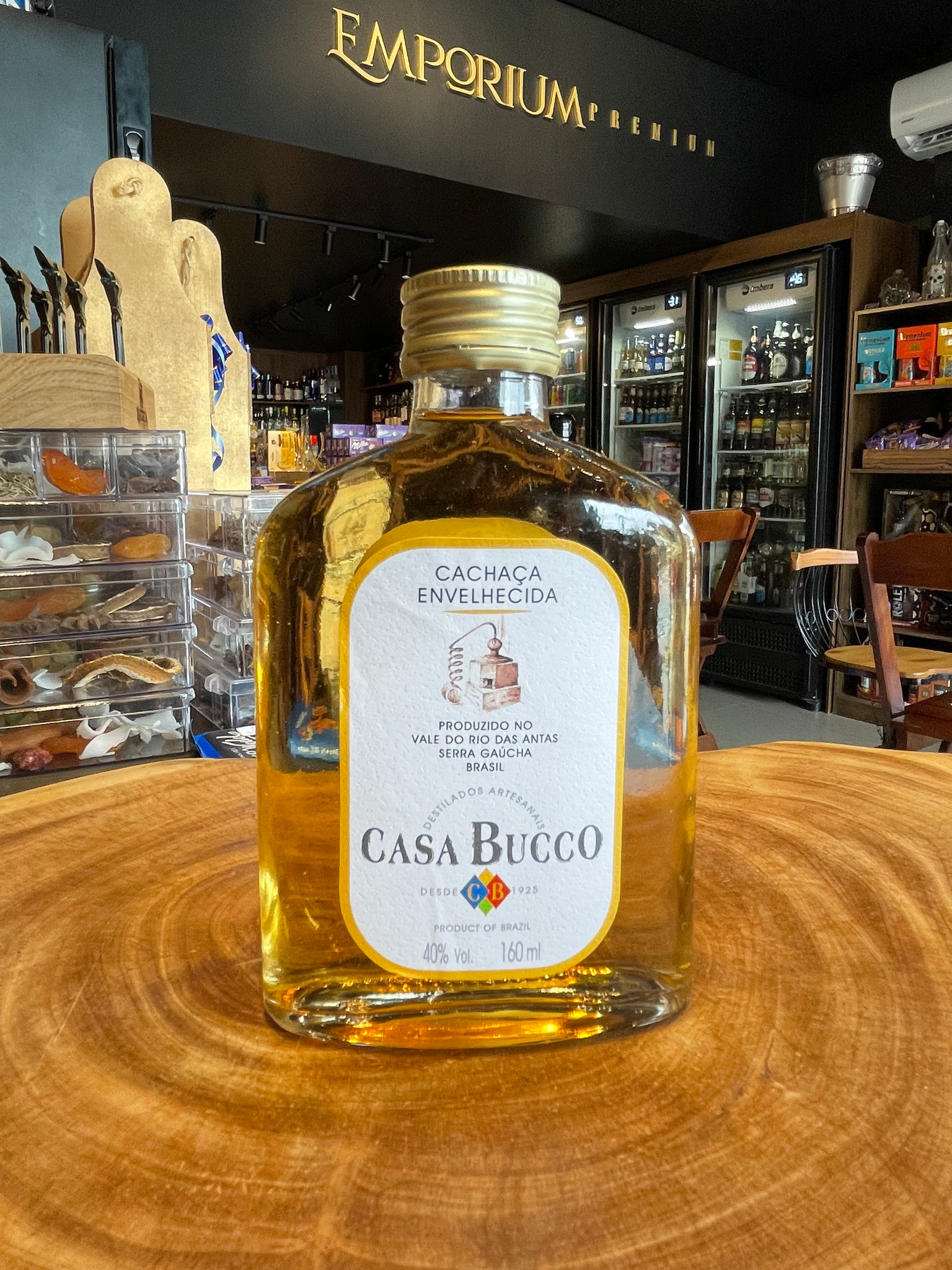 Casa Bucco Cachaça Envelhecida 160ML