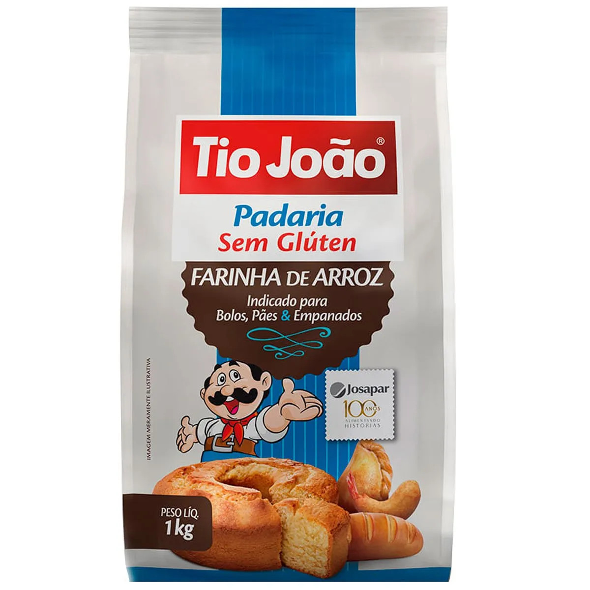 FARINHA DE ARROZ TIO JOAO 1KG