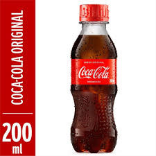 REFRIGERANTE COCA-COLA PET DESCARTAVEL 200ML
