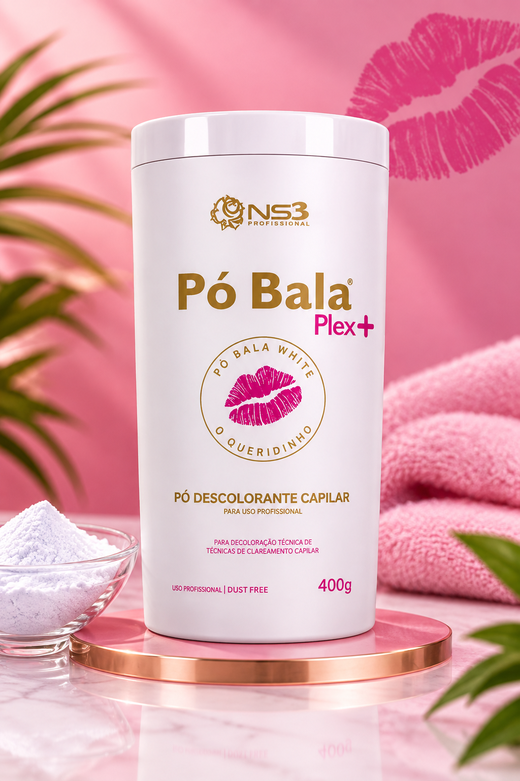 PÓ DESCOLORANTE BALA PLEX NS3 400GM