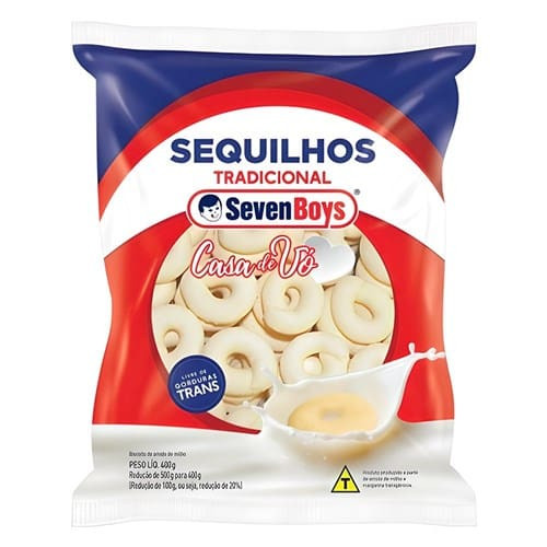 Sequilho Seven Boys 400g