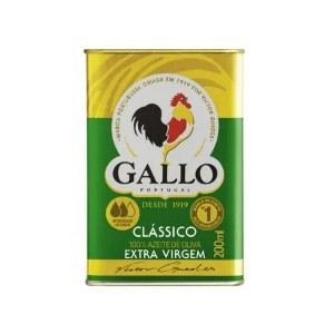 AZEITE GALLO EXTRA VIRGEM 200ML LATA