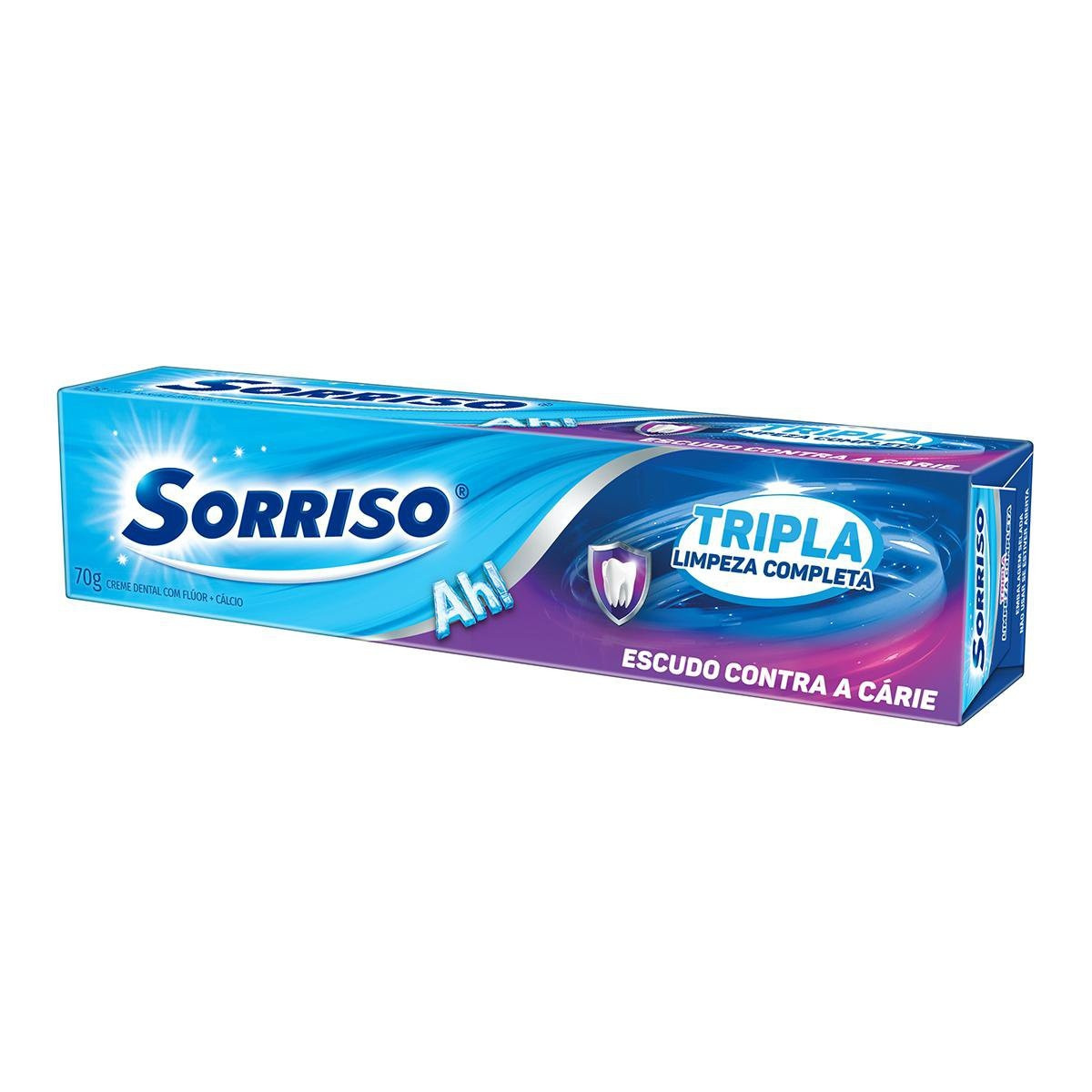 CREME DENTAL SORRISO TRIPLA LIMPEZA COMPLETA 70G