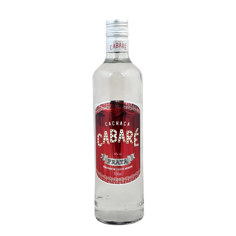 CACHAÇA CABARE PRATA 700ML