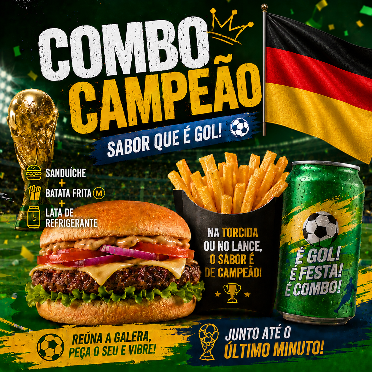 X-ALEMANHA - COMBO