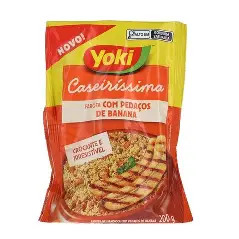 Farofa Caseirissima Sabor PedaÃ§os de Banana (Yoki) 200g