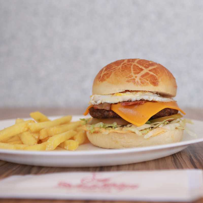 593 - Raiz burguer trio