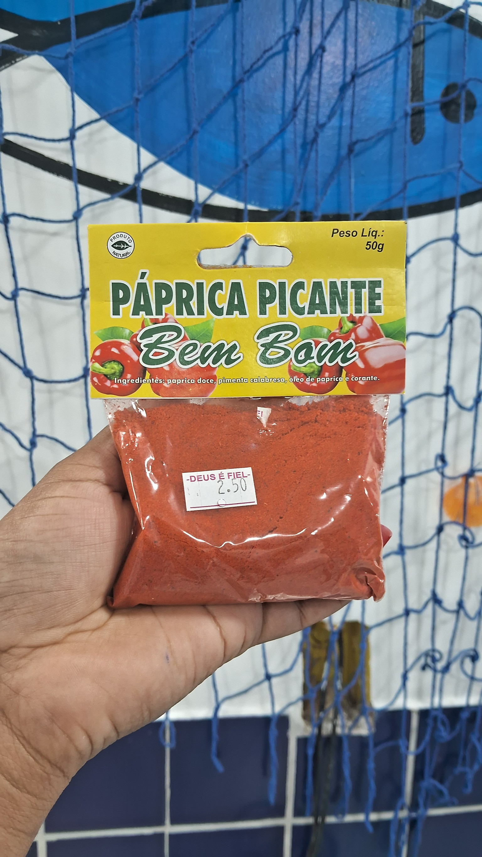 Páprica Picante bem bom (50g)