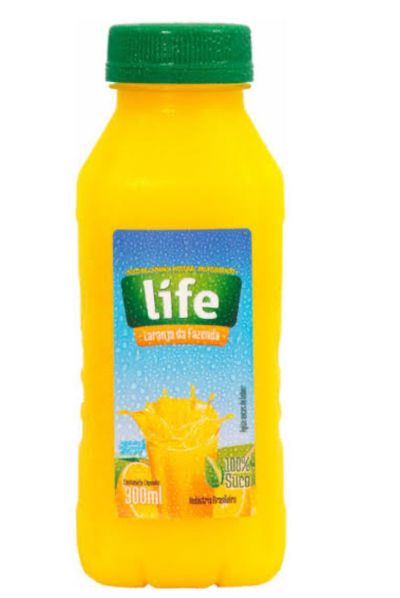 SUCO LIFE  LARANJA 300ML