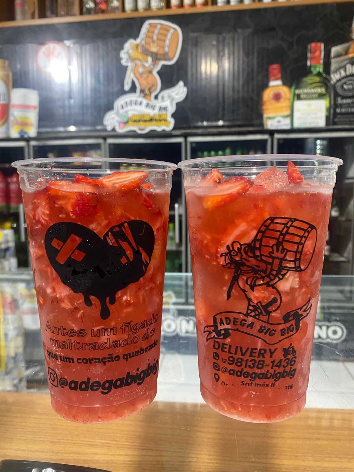 CAIPIRINHA  MORANGO