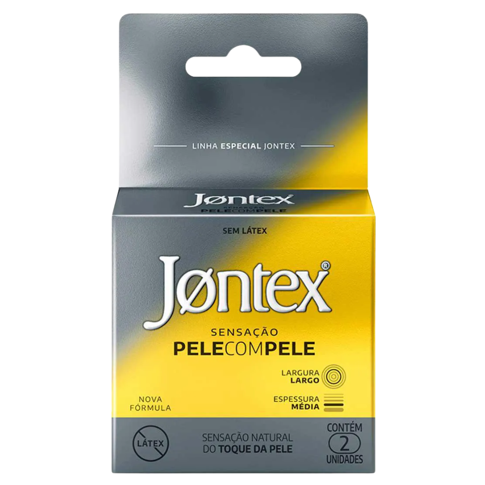 PRESERVATIVO JONTEX PELE C/PELE CX C/2UN