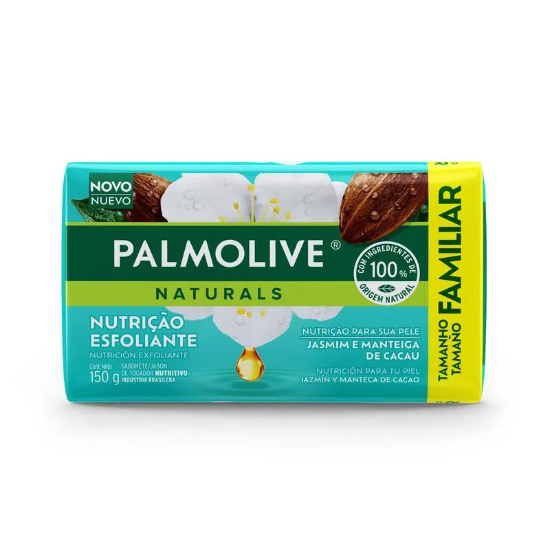 SABONETE PALMOLIVE 150G NUTRICAO ESFOLIANTE