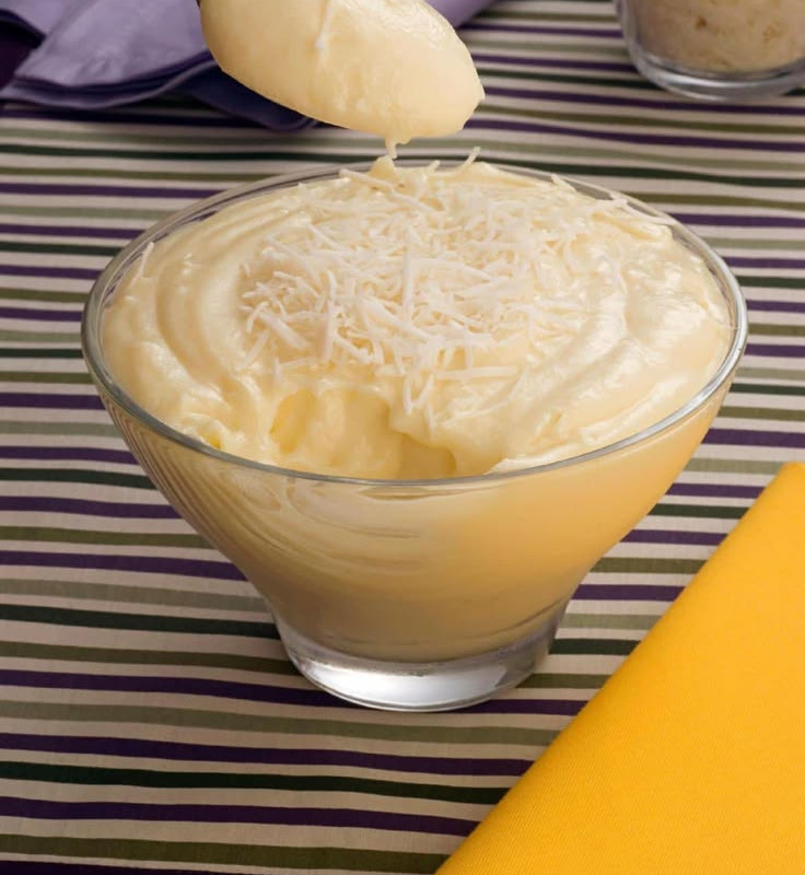 CREME DE TAPIOCA COM COCO