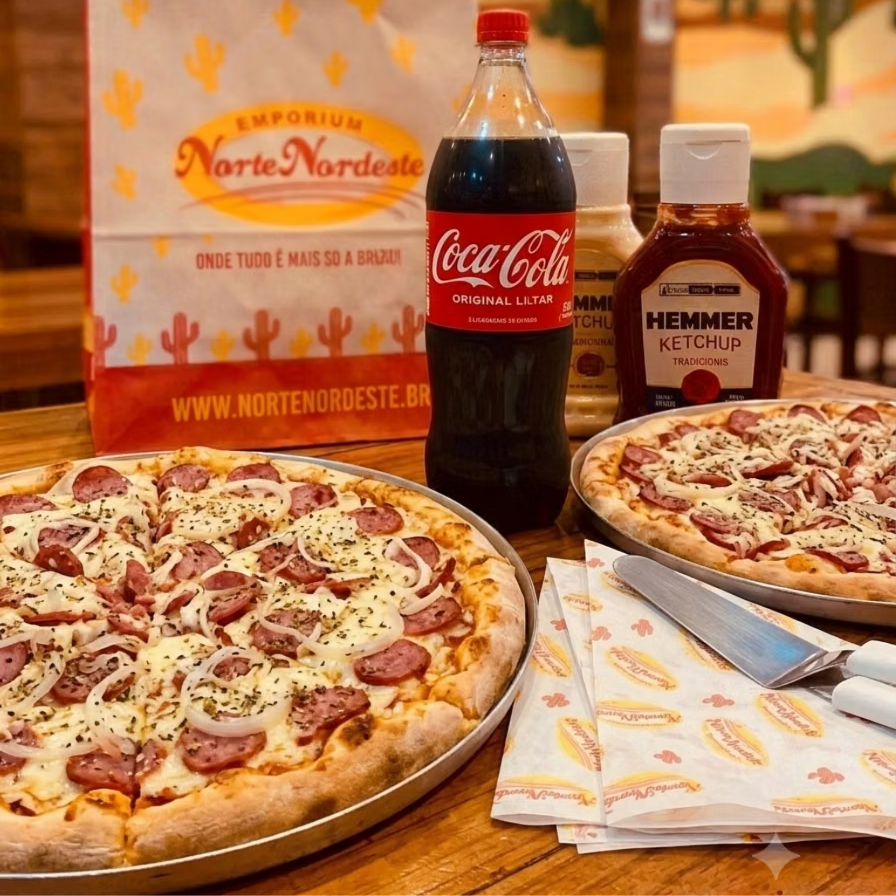 PROMOÇÃO: 2 Pizza CALABRESA GRANDE + 1 COCA-COLA 2L GRATIS