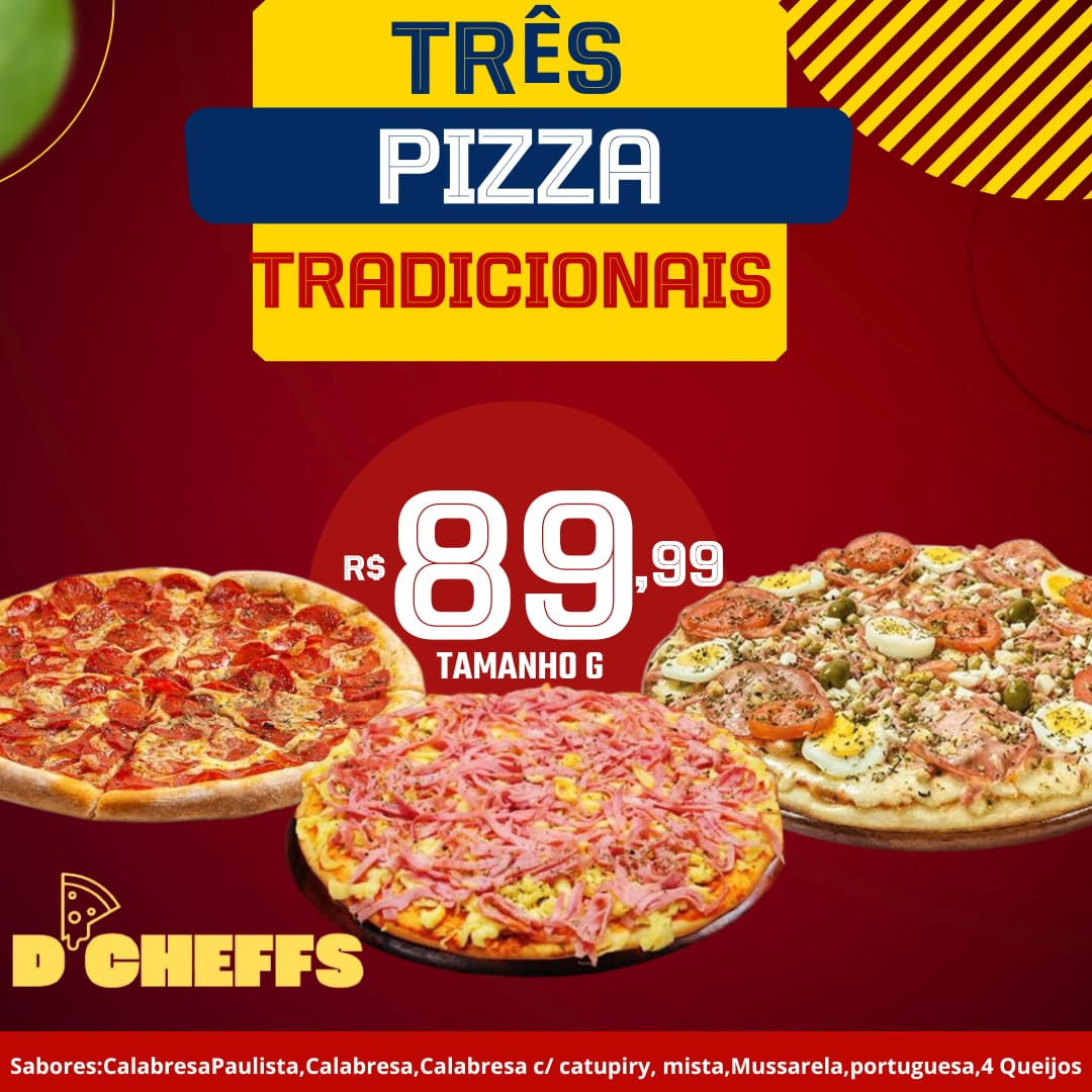 Trio de Pizza