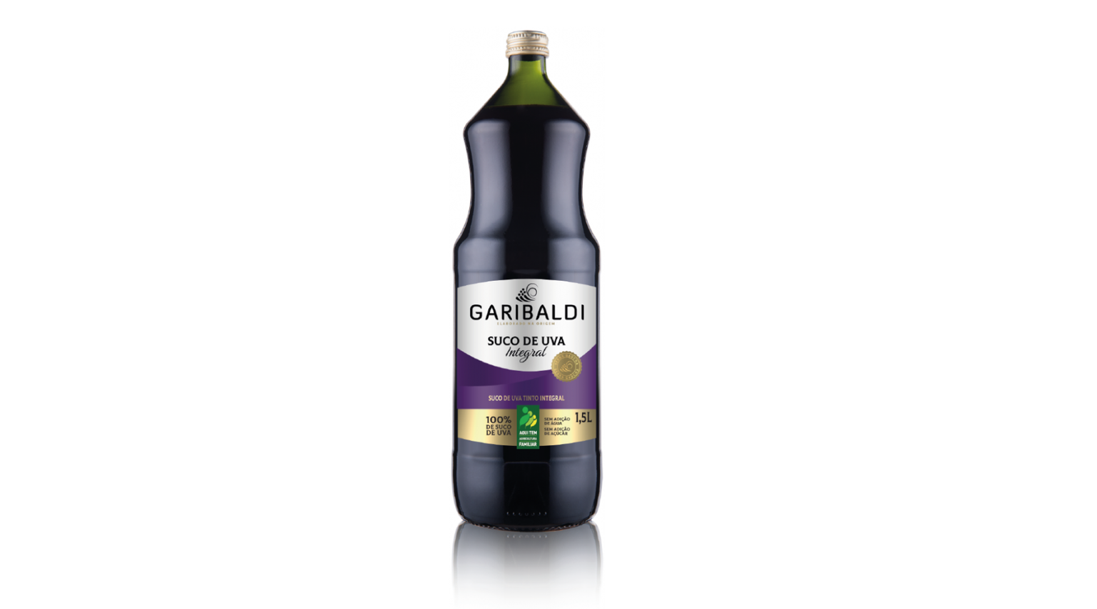 Suco garibaldi integral uva 1.5l