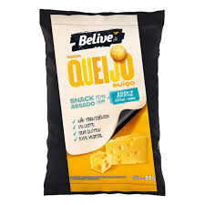 Snack Belive Arroz  Queijo Suico 35g