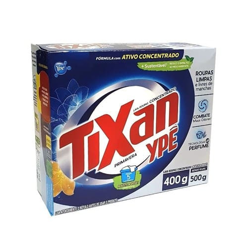 Sabão em Pó Primavera Tixan Ypê 400g