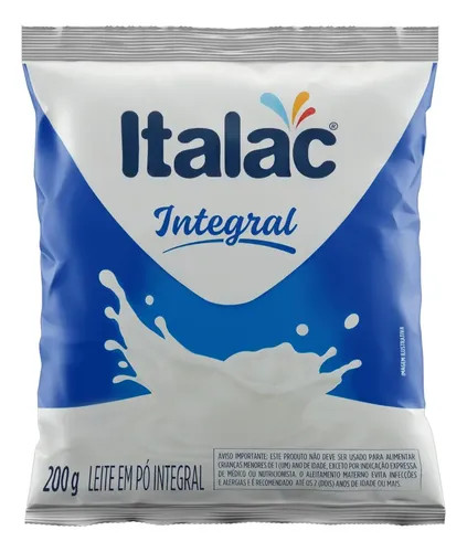 LEITE EM PO ITALAC 200GM INTEGRAL 