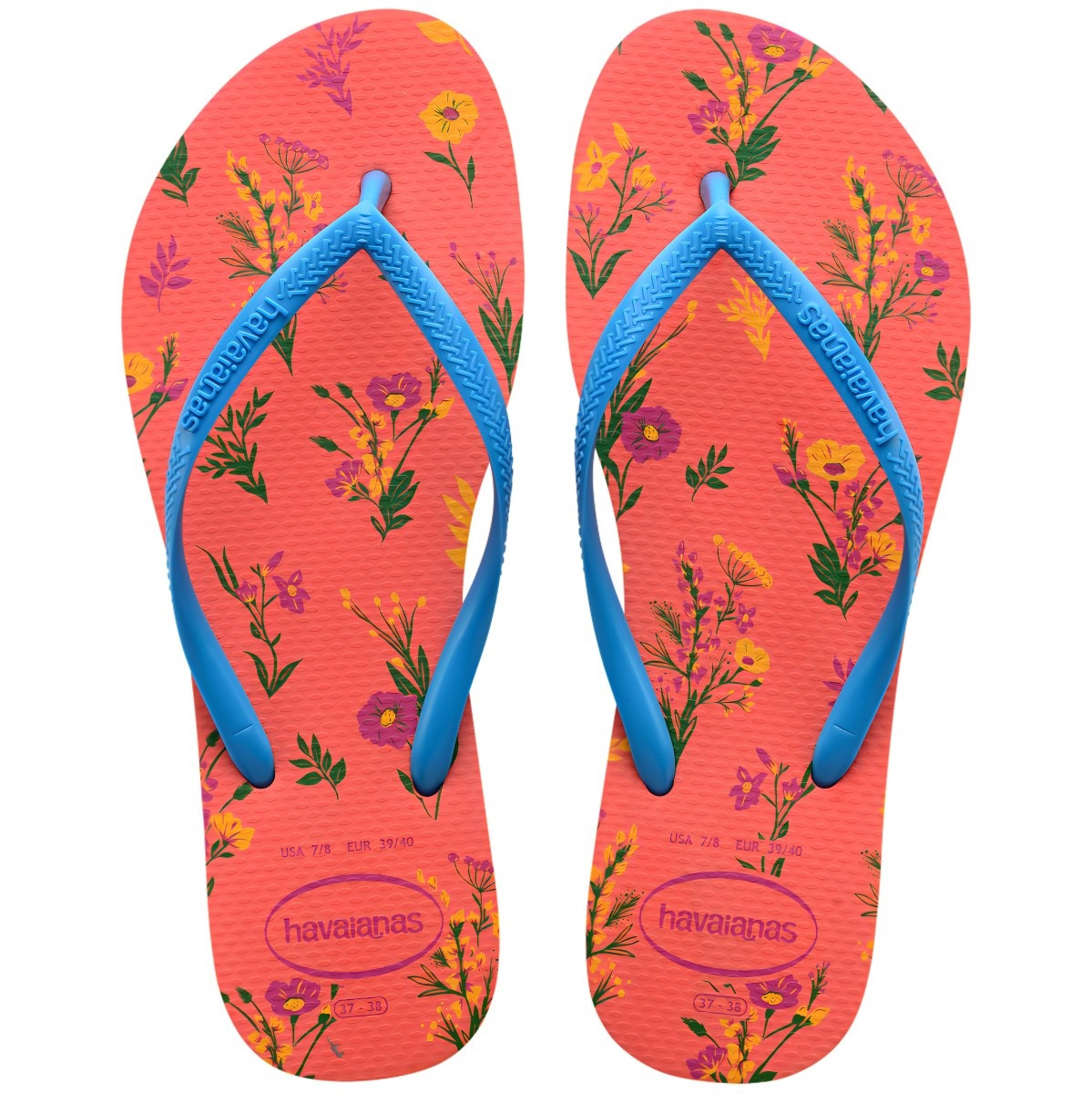 CHINELO HAVAIANAS SLIM ROMANCE SALMÃO 37/38