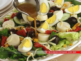 Salada Mista de Legumes (Serve 2 a 3 pessoas)
