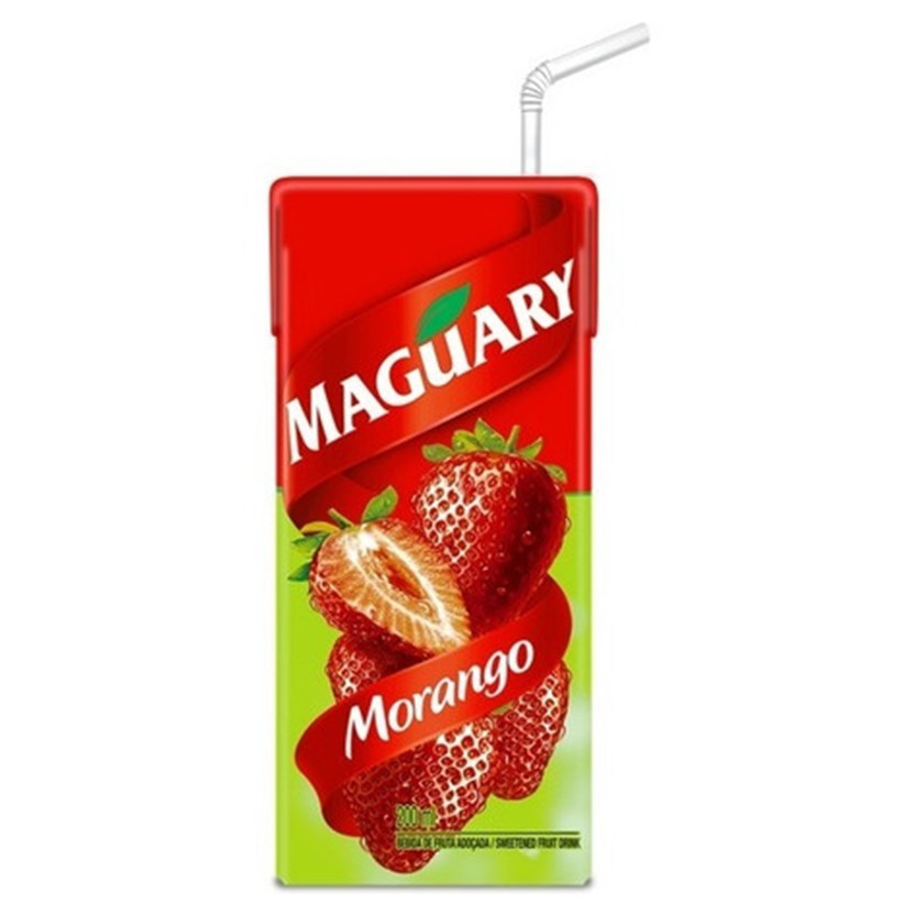 Suco caixinha e água de coco