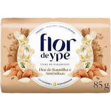 SABONETE FLOR DE YPE FLOR DE BAUNILHA/ AMENDOAS 85G