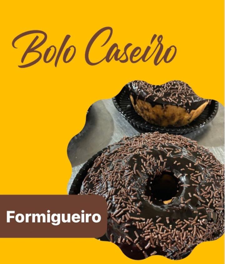 BOLO CASEIRO FORMIGUEIRO