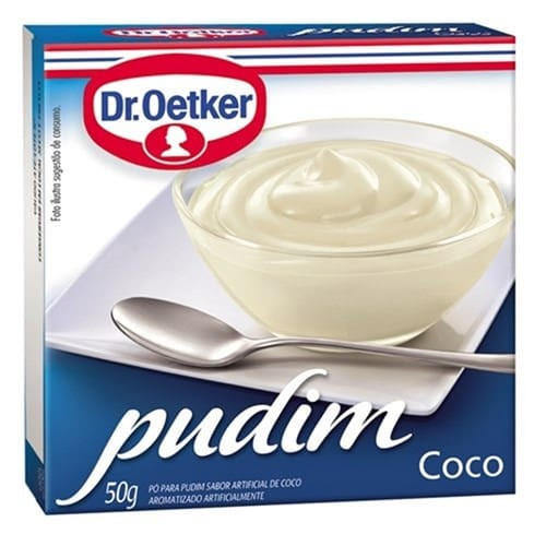 Pó para Pudim Dr Oetker Coco Caixa 50g