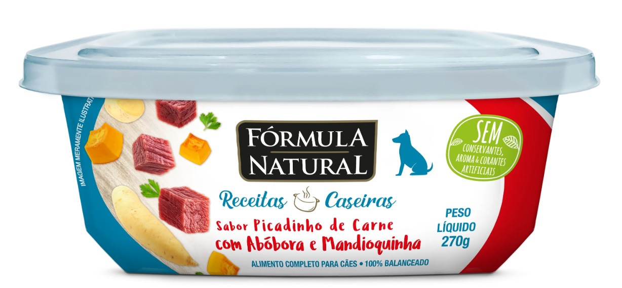 Formula Natural Receitas Caseiras Picadinho de Carne 270g
