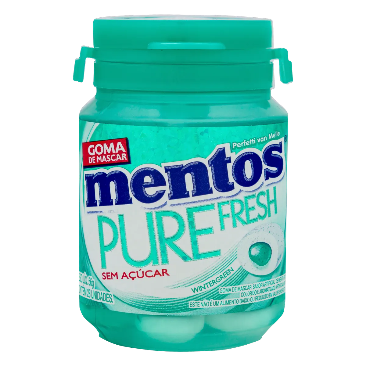 MENTOS PURE FRESH 56G ( VERDE )