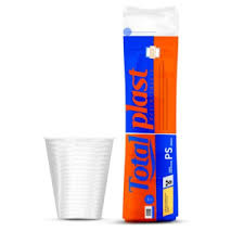 COPO DESC. TOTALPLAST TRANSP. 200ML