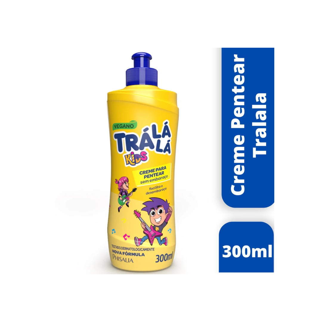 Creme Para Pentear Sem Embaraço - Trá Lá Lá (300ml)