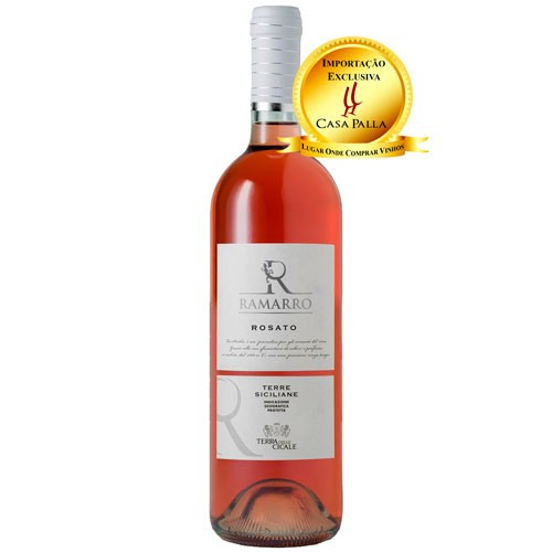 Vinho italiano Ramarro Rose 750 ml